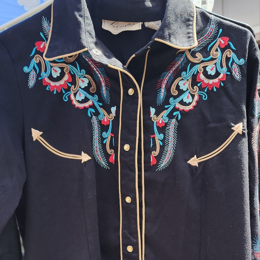 Western Embroidered top